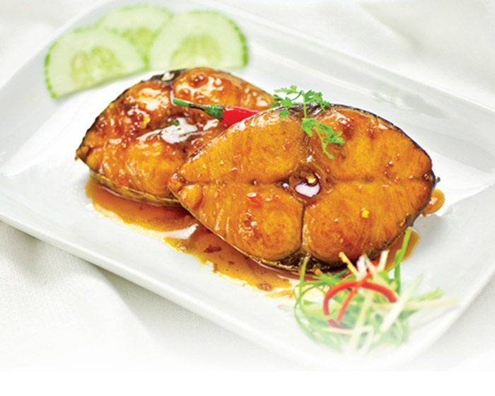 Cá thu 1 nắng chiên nước mắm