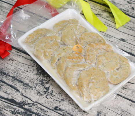 Chả cá thu Hạ Long tại DASAVINA được đóng gói theo trọng lượng 500g hoặc 1kg.