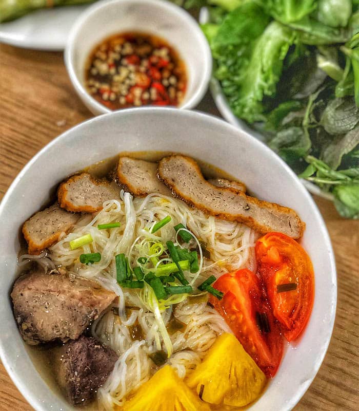 Bún chả cá nhạc