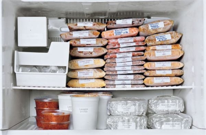 Bảo quản tôm khô trong ngăn đông tủ lạnh