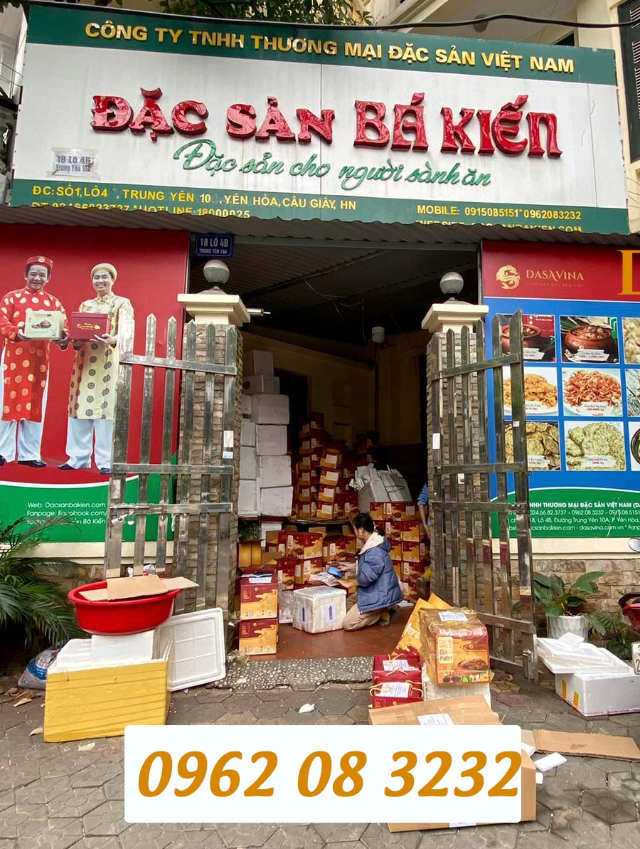 Cửa hàng Đặc sản Bá Kiến - cơ sở cá kho Bá Kiến tại Hà Nội