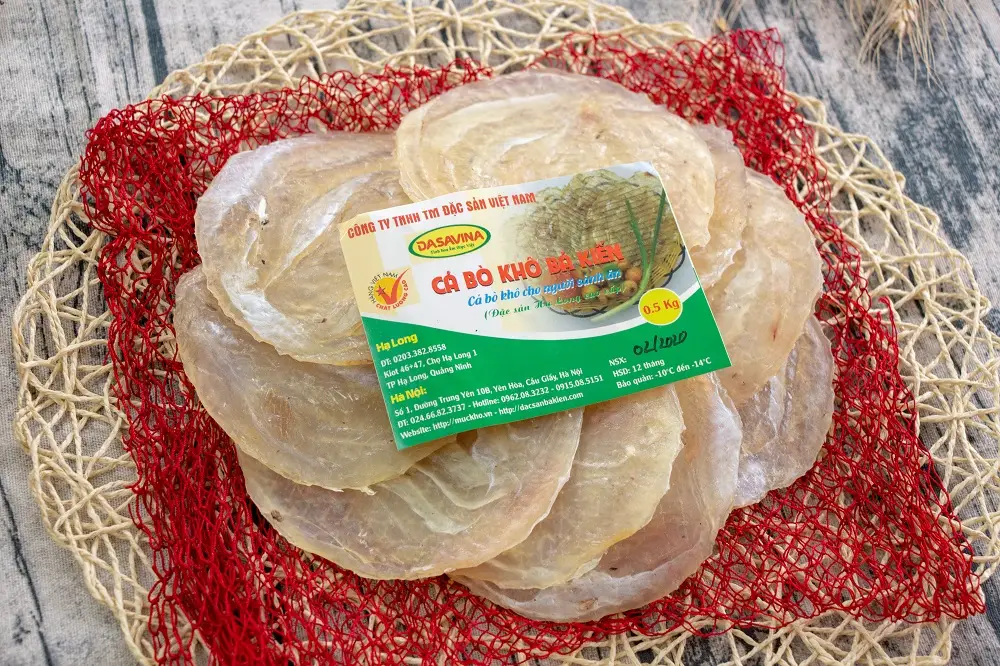 Cá bò khô DASAVINA vô cùng tiện lợi và dễ chế biến dành cho người bận rộn