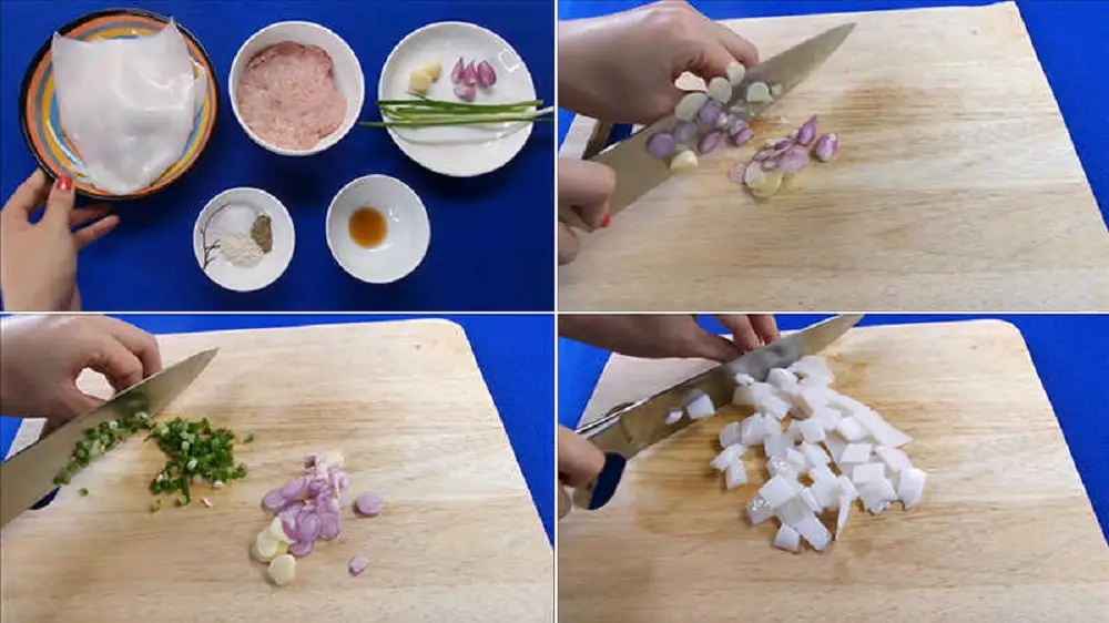 Nguyên liệu làm chả mực bằng máy xay sinh tố cần chọn loại tươi ngon để thành phẩm dai giòn hơn