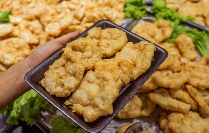 làm chả mực cho bột gì