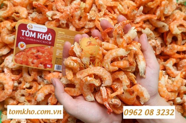Phân biệt tôm đất khô và tôm biển khô