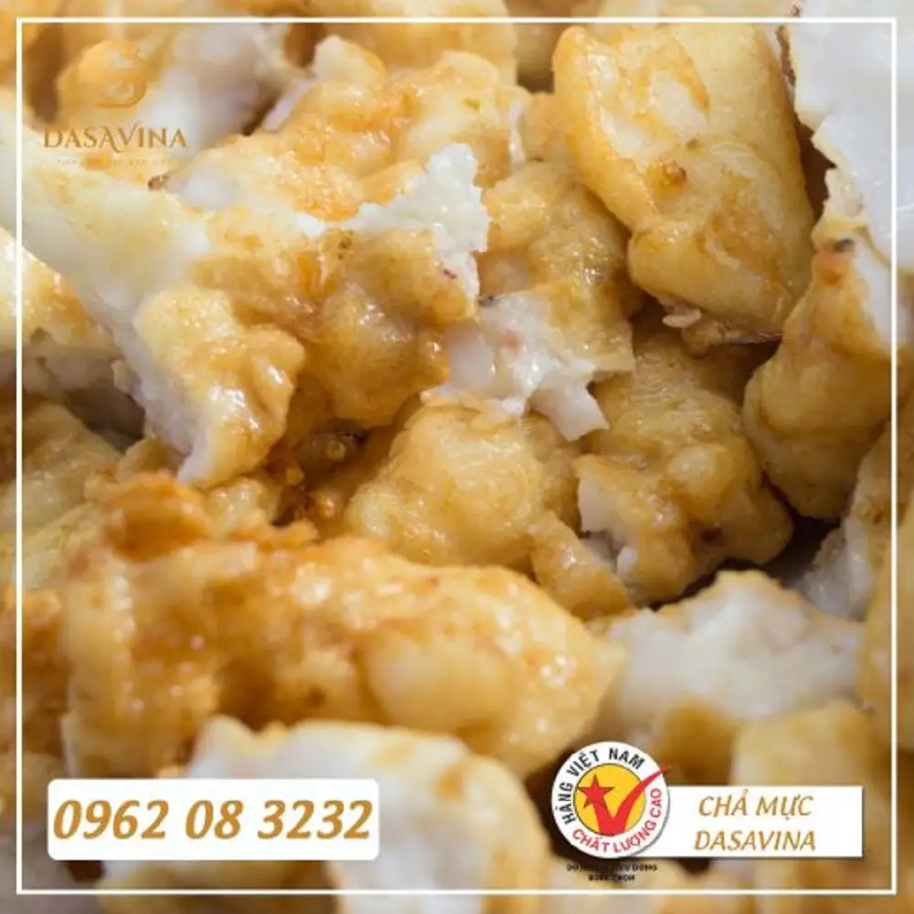 Chả mực DASAVINA được nhiều gia đình có con nhỏ tin dùng