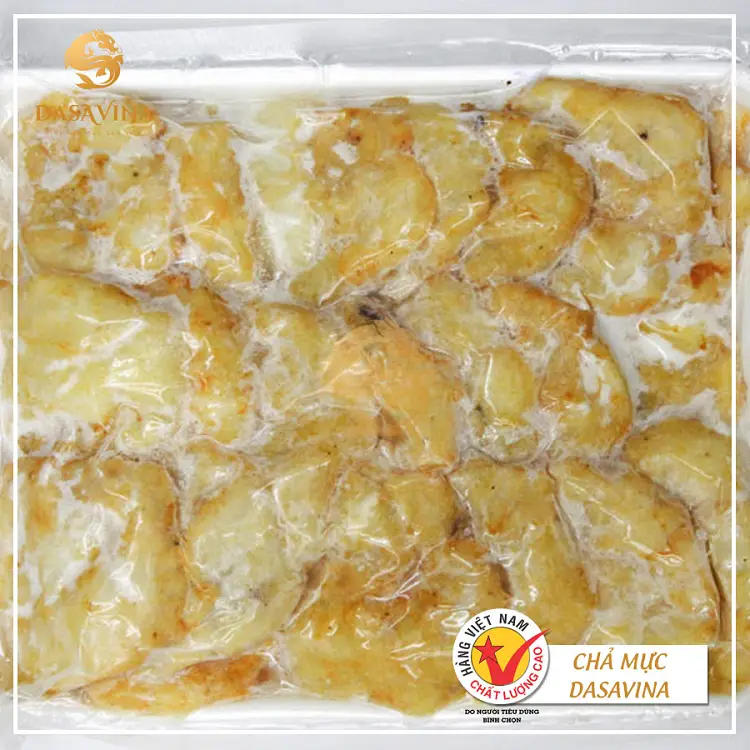 Hút chân không giúp chả mực giữ nguyên vị