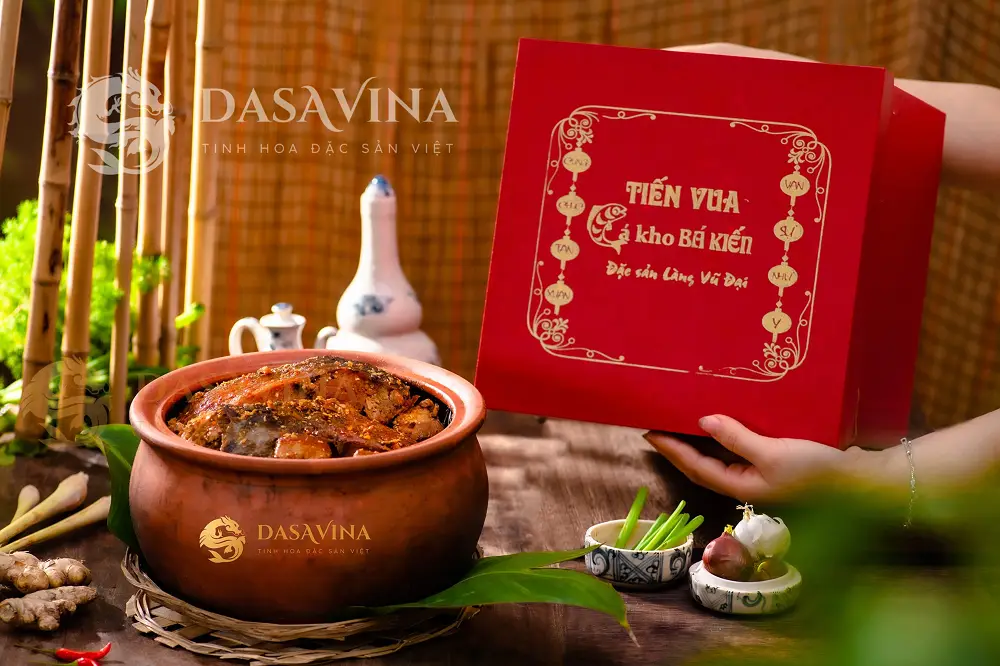 Cá kho Tiến Vua đảm bảo cả về hình thức sang trọng và hương vị đậm đà