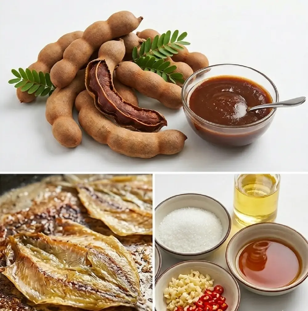 Nguyên liệu tươi ngon quyết định hương vị món cá chỉ vàng khô sốt me