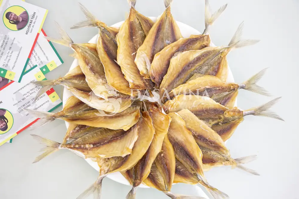 Cá chỉ vàng DASAVINA có màu vàng đều, không bị xỉn màu