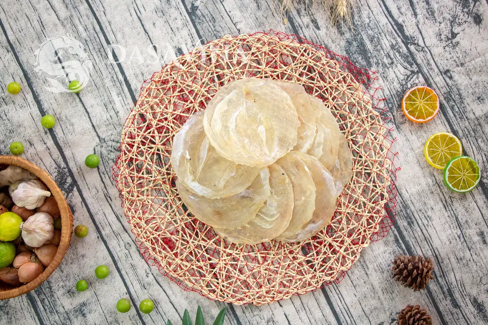 Hình ảnh cá bò khô hình tròn thường được nhiều gia đình lựa chọn